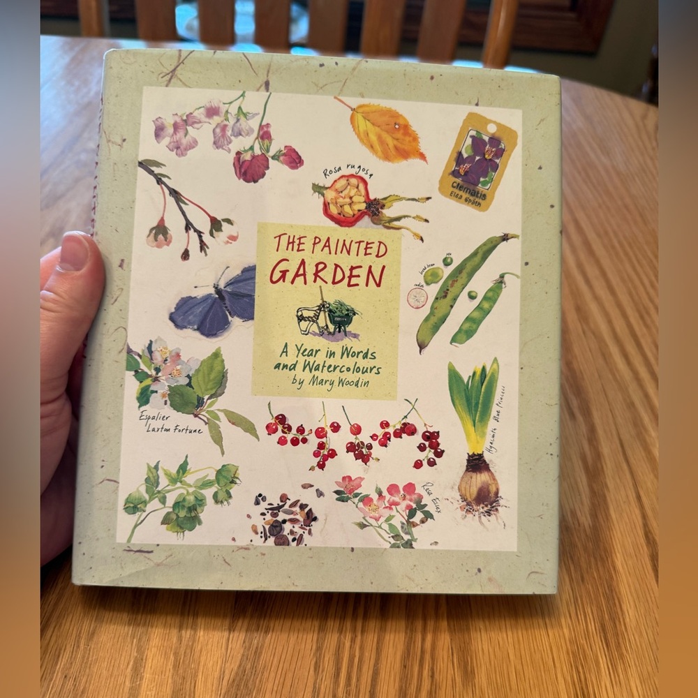 The Painted Garden Book by Mary Woodin